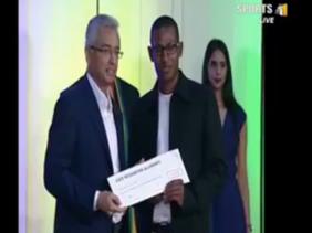Pravind Jugnauth et Bruno Julie Pravind Jugnauth et Bruno Julie